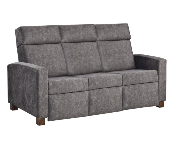 Modern Shaker Push Back Sofa Recliner